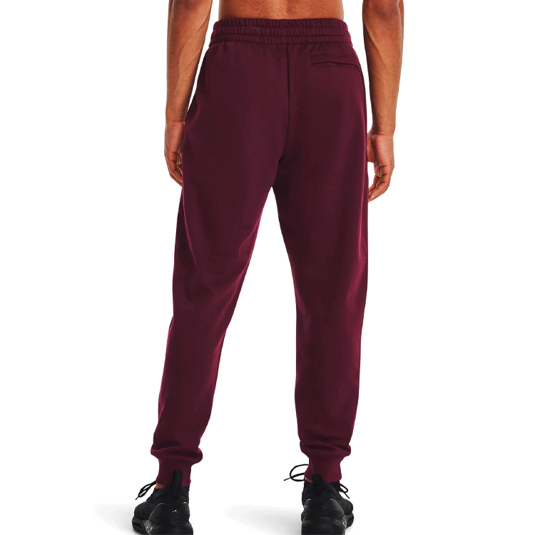 Брюки Under Armour UA Rival Fleece Joggers S Бордовый Мужской photo 4