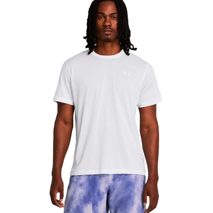 Tricou bărbătesc Under Armour UA Launch Shortsleeve XXXL Alb photo 3