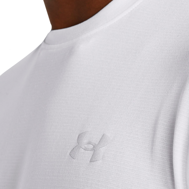 Tricou bărbătesc Under Armour UA Launch Shortsleeve XXXL Alb photo 5