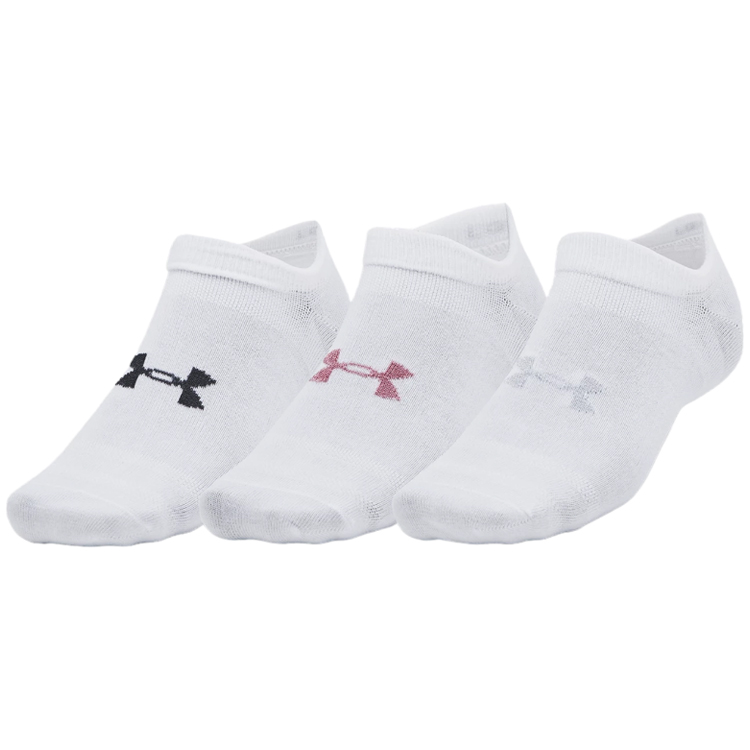 Носки Унисекс Under Armour UA Essential No Show 3pk M Белый photo 1 Носки Унисекс Under Armour UA Essential No Show 3pk M Белый photo 1
