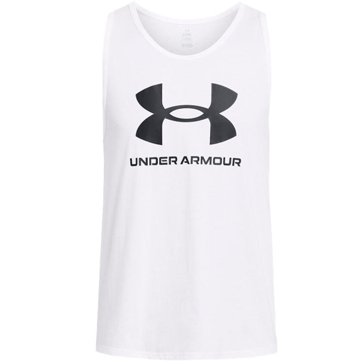 Майка для мужчин Under Armour UA SPORTSTYLE LOGO TANK L Белый photo 1 Майка для мужчин Under Armour UA SPORTSTYLE LOGO TANK L Белый photo 1