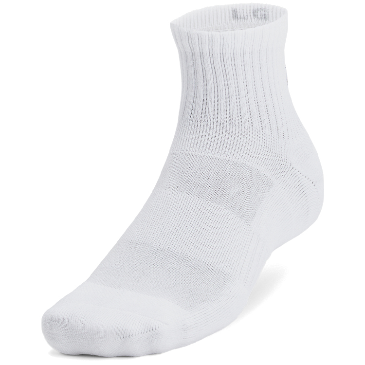 Носки Унисекс Under Armour UA TC 3pk Qtr L Белый photo 2