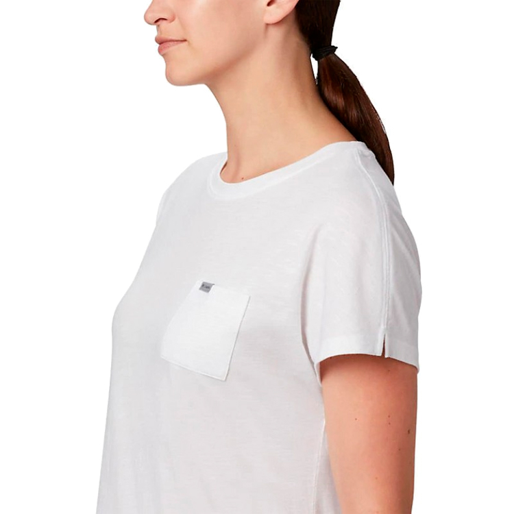 Tricou Columbia Cades Cape Tee XS Alb Femei photo 4