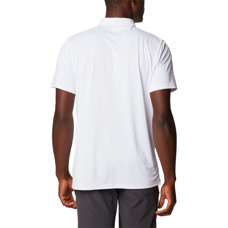  Polo pt bărbați Columbia Hike Novelty Polo S Alb  photo 4