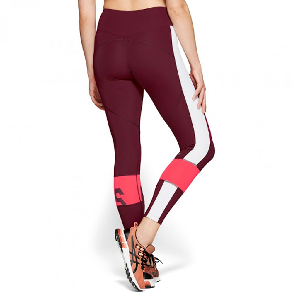 Легинсы Asics COLOR BLOCK CROPPED  TIGHT 2 / Женский / L / Бордовый photo 7