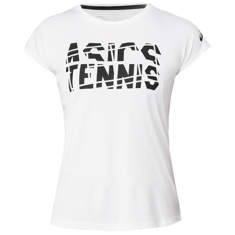 Футболка Asics PRACTICE GRAPHIC SS / Женский / L / Белый photo 1