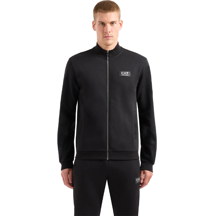 Hanorac pt bărbați EA7 EMPORIO ARMANI SWEATSHIRT M Negru photo 5