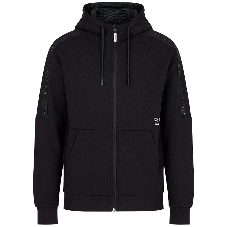 Hanorac pt bărbați EA7 EMPORIO ARMANI SWEATSHIRT S Negru photo 1