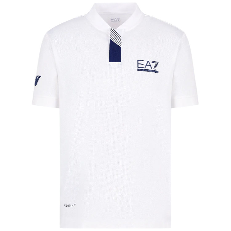  Polo pt bărbați EA7 EMPORIO ARMANI POLO S Alb  photo 1