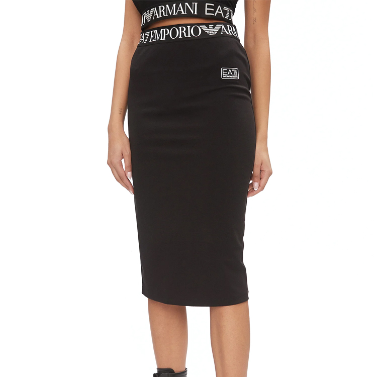 Юбка EA7 EMPORIO ARMANI SKIRT L Черный Женский photo 5
