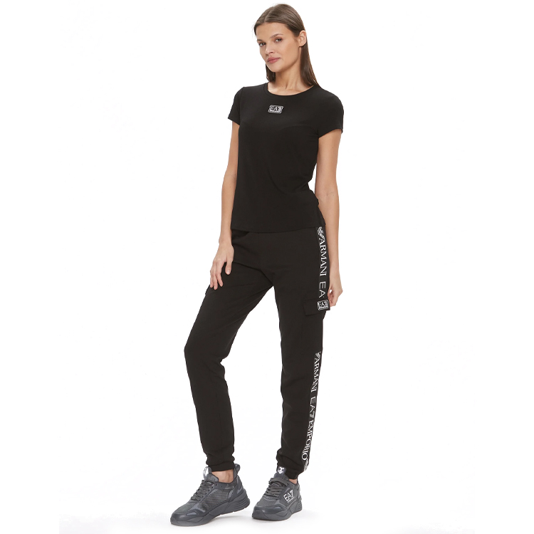 Брюки EA7 EMPORIO ARMANI PANTALONI L Черный Женский photo 2