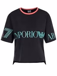  EA7 EMPORIO ARMANI JERSEY T-SHIRT