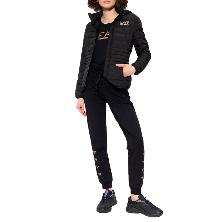 Pantaloni EA7 EMPORIO ARMANI TROUSER XS Negru Femei photo 2