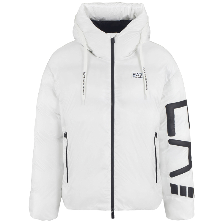 Geacă pt Barbati EA7 EMPORIO ARMANI PADDED JACKET WITH HOOD XS Alb photo 1