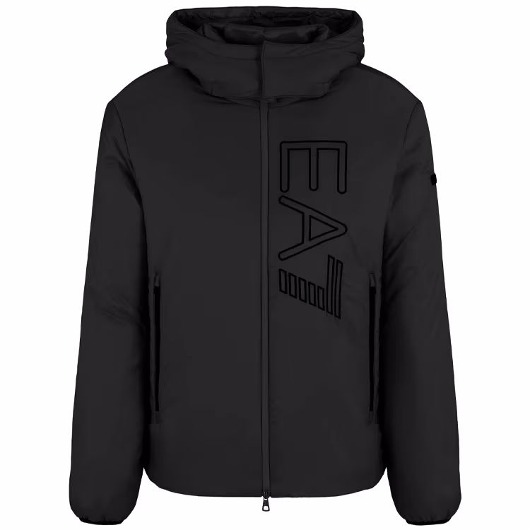 Куртка EA7 EMPORIO ARMANI TECHNICAL FABRIC PADDED JACKET WITH HOOD