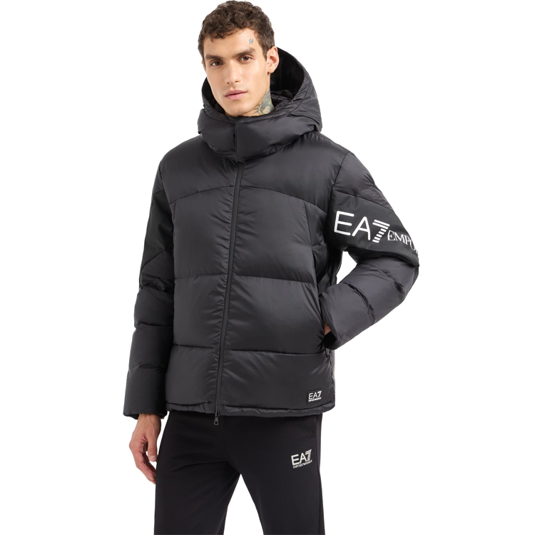 Geacă pt Barbati EA7 EMPORIO ARMANI DOWN JACKET S Negru photo 3