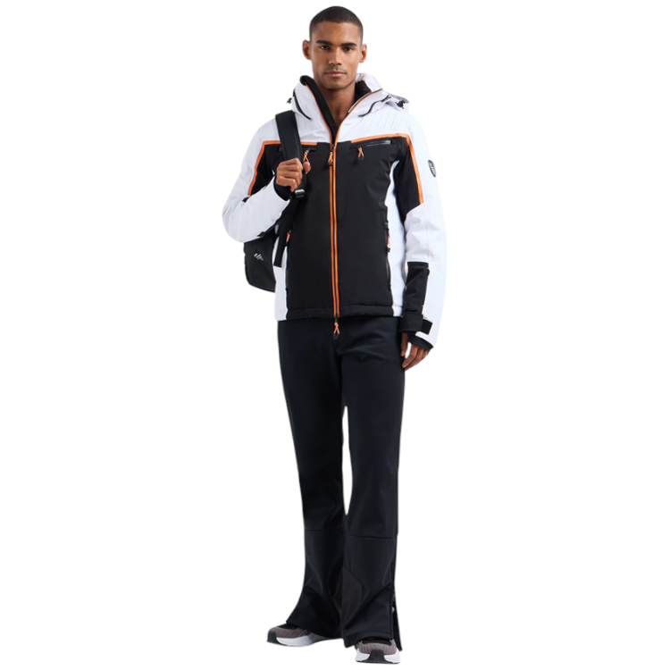 Geacă pt Barbati EA7 EMPORIO ARMANI TECHNICAL SKI JACKET IN PROTECTUM7 M Negru-alb photo 2