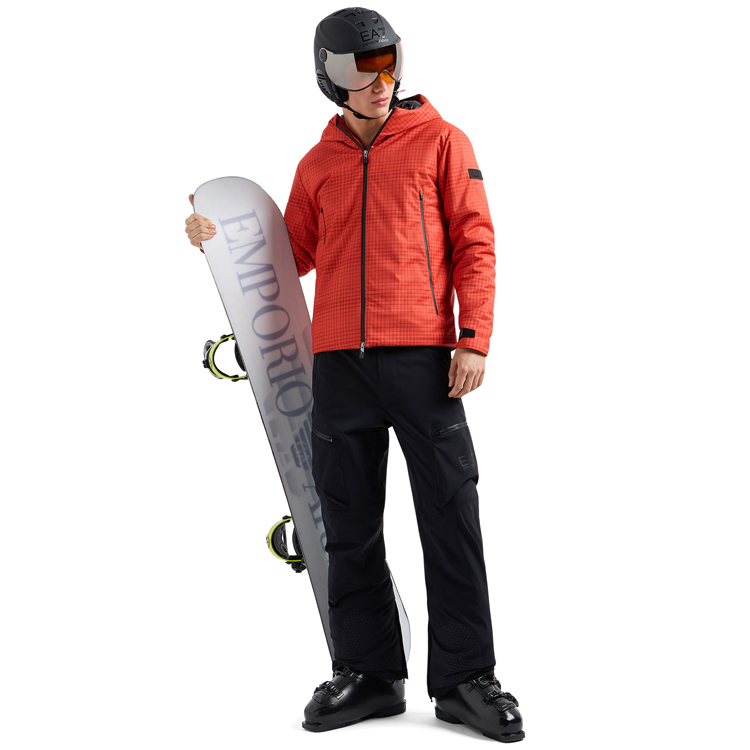 Брюки EA7 EMPORIO ARMANI TECHNICAL-FABRIC SKI TROUSERS XS Черный Мужской photo 2