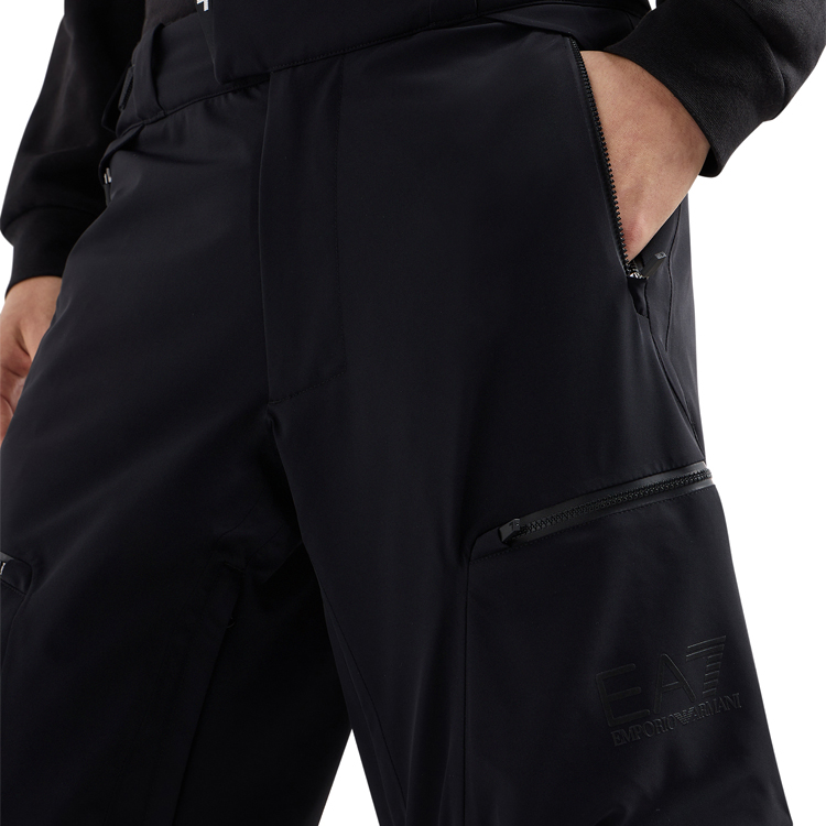 Брюки EA7 EMPORIO ARMANI TECHNICAL-FABRIC SKI TROUSERS XS Черный Мужской photo 5