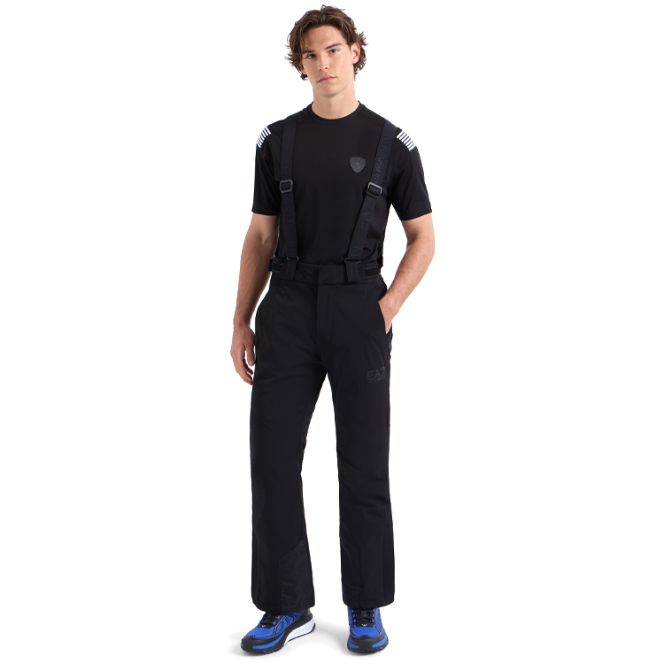 Брюки EA7 EMPORIO ARMANI TECHNICAL SKI TROUSERS IN TECHNICAL FABRIC XS Черный Мужской photo 2