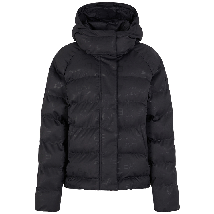Scurta EA7 EMPORIO ARMANI BOMBER JACKET WITH HOOD XXS Negru Femei photo 1