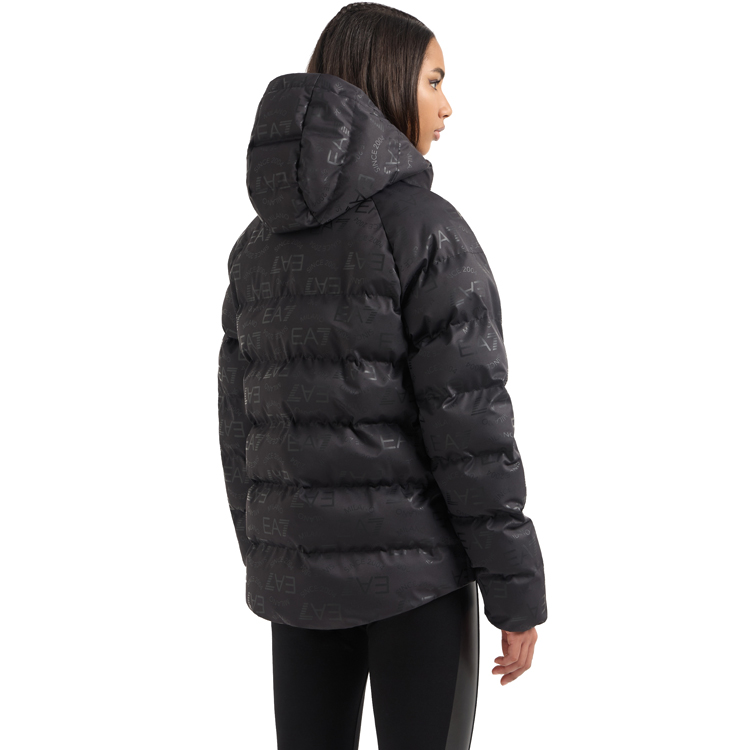 Scurta EA7 EMPORIO ARMANI BOMBER JACKET WITH HOOD XXS Negru Femei photo 4