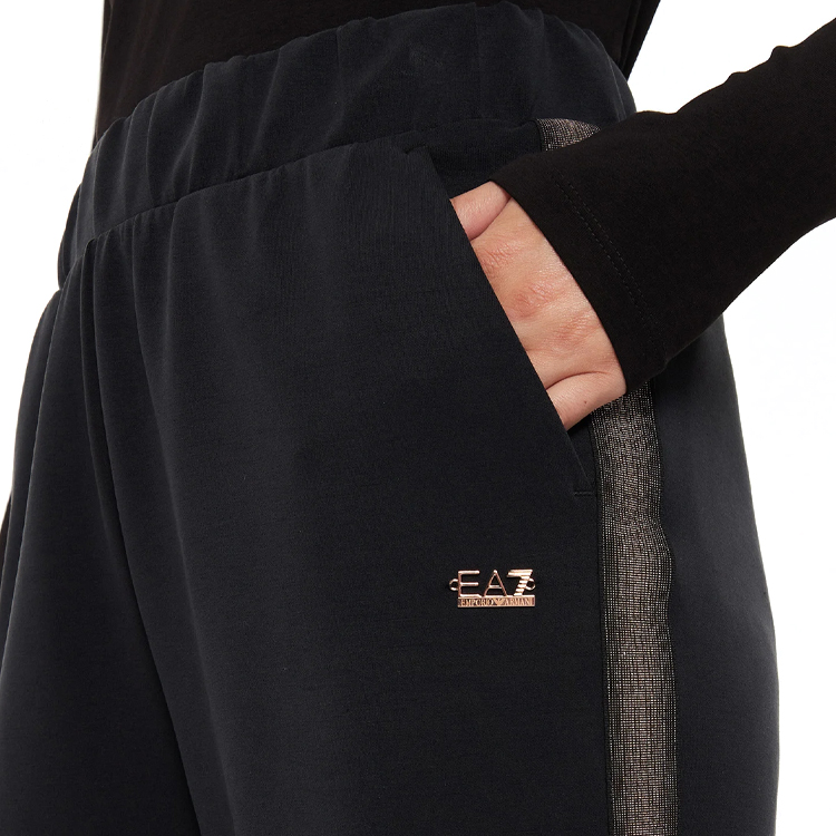 Pantaloni EA7 EMPORIO ARMANI TROUSER XL Negru Femei photo 4