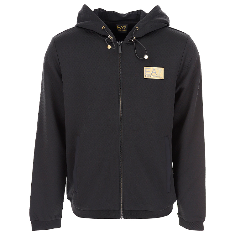 Hanorac pt bărbați EA7 EMPORIO ARMANI SWEATSHIRT S Negru photo 1
