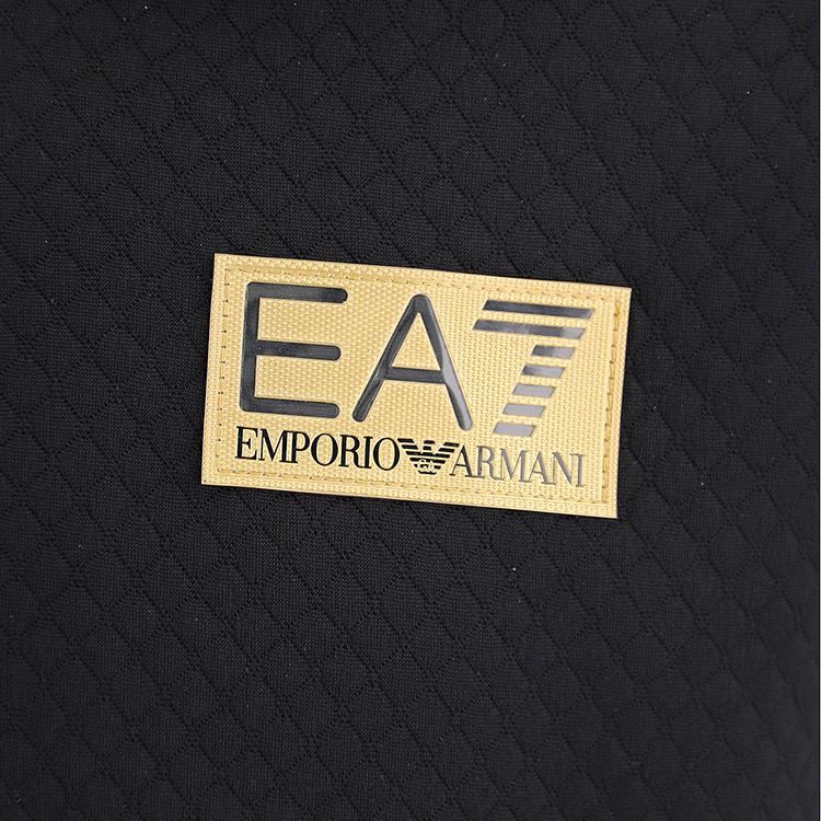 Hanorac pt bărbați EA7 EMPORIO ARMANI SWEATSHIRT S Negru photo 7