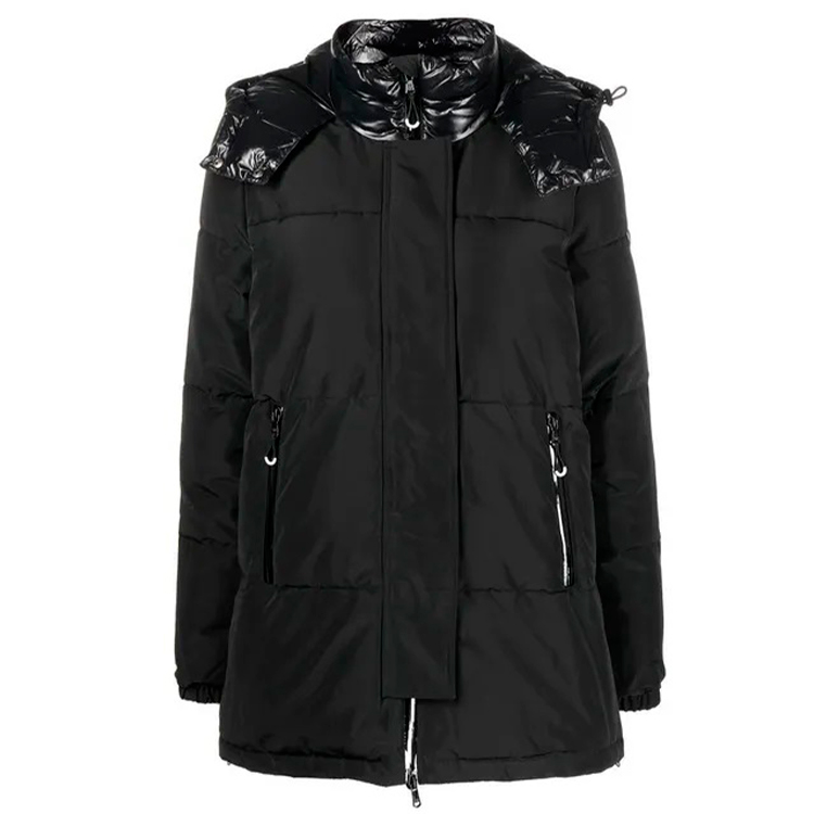 Куртка EA7 EMPORIO ARMANI CABAN COAT XS Черный Женский photo 1