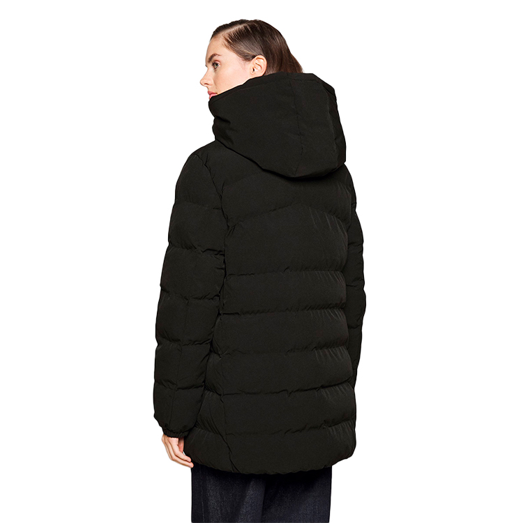 Куртка EA7 EMPORIO ARMANI CABAN COAT XS Черный Женский photo 3