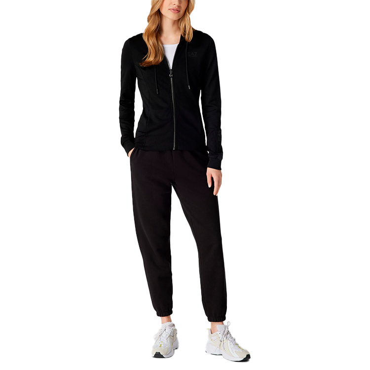Hanorac EA7 EMPORIO ARMANI SWEATSHIRT XS Negru Femei photo 2