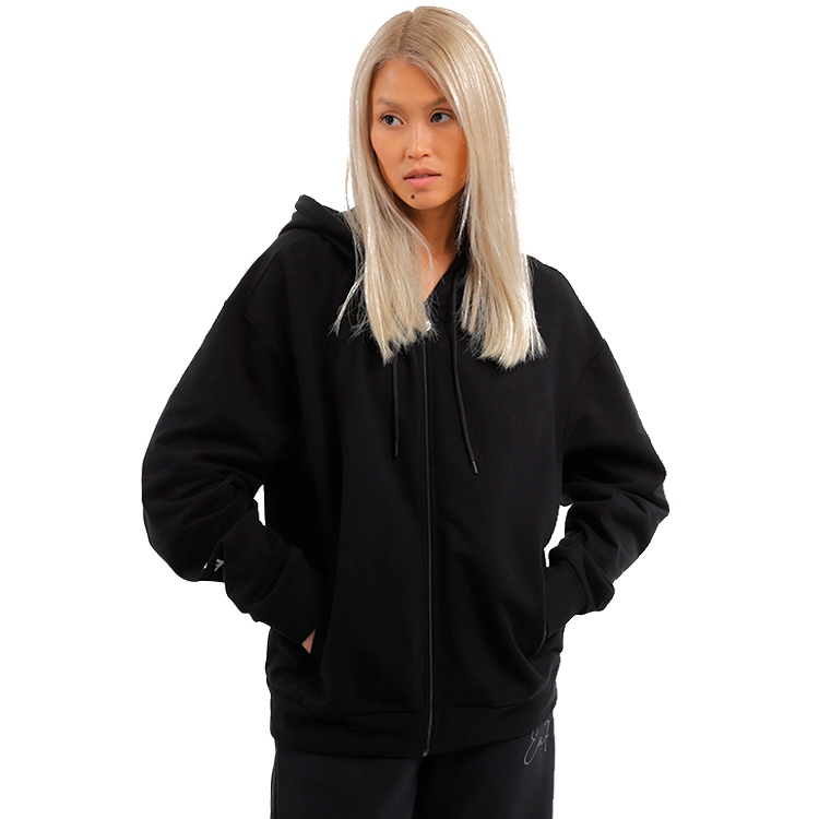 Hanorac EA7 EMPORIO ARMANI SWEATSHIRT XS Negru Femei photo 2
