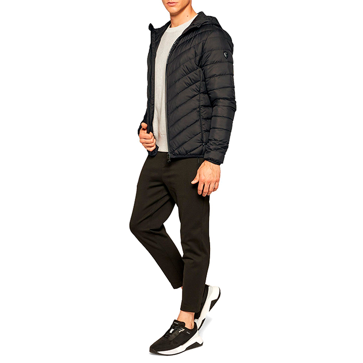 Куртка мужская EA7 EMPORIO ARMANI DOWN JACKET S Черный photo 2
