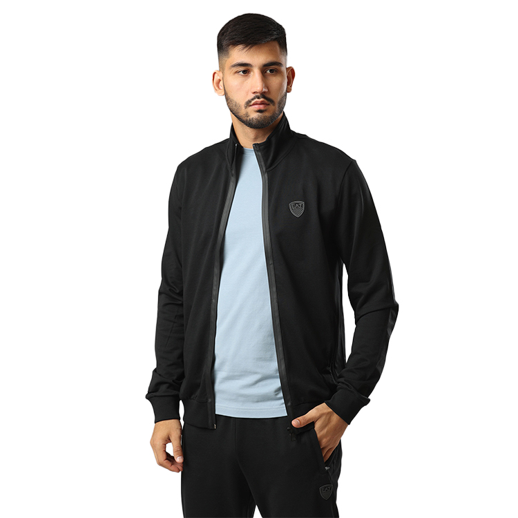 Hanorac pt bărbați EA7 EMPORIO ARMANI SWEATSHIRT M M Negru photo 2