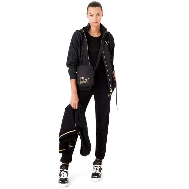 Брюки EA7 EMPORIO ARMANI PANTALONI M Черный Женский photo 3