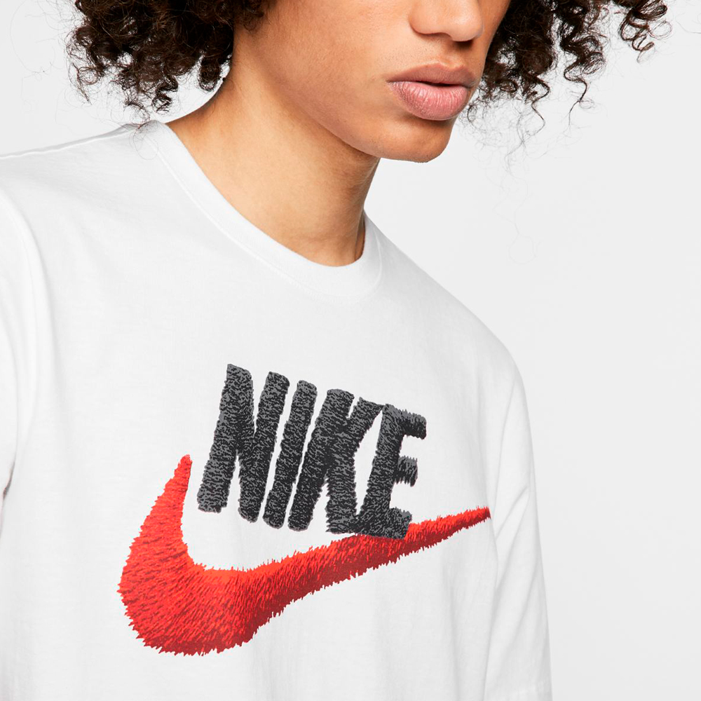 Футболка мужская Nike M NSW TEE BRAND MARK L Белый photo 3