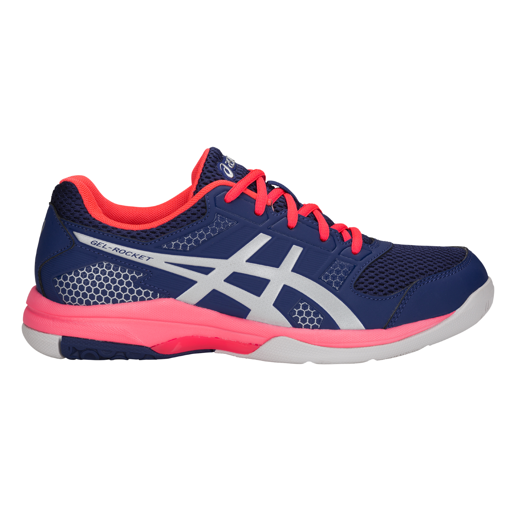 Кроссовки Asics GEL-ROCKET 8 / Женский / 37 / Синий/Красный photo 3