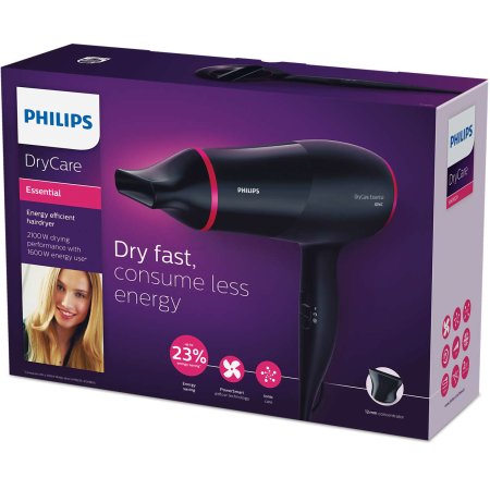 Фен Philips BHD029 1600W Чёрный с розовым photo 7