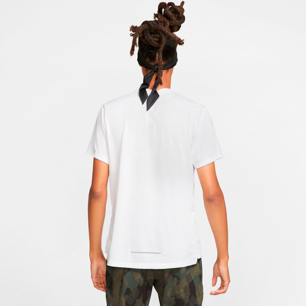 Футболка мужская Nike M NK DF MILER SS FLASH NV L Белый photo 4