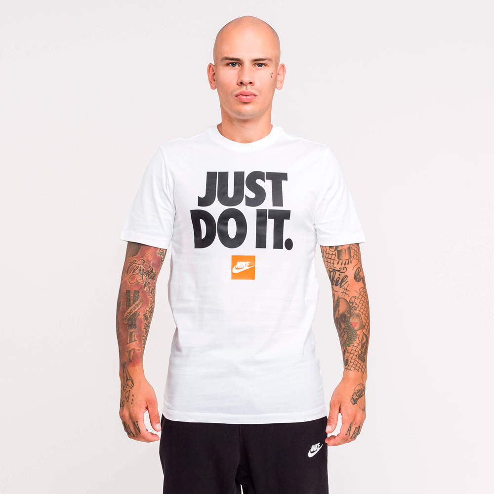 Tricou bărbătesc Nike M NSW SS TEE JDI 3 2XL Alb photo 2