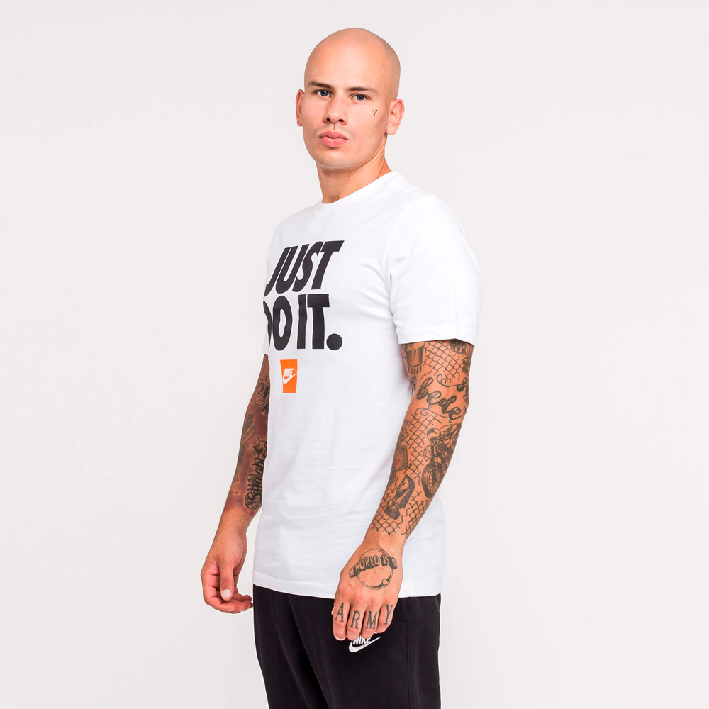 Tricou bărbătesc Nike M NSW SS TEE JDI 3 2XL Alb photo 4