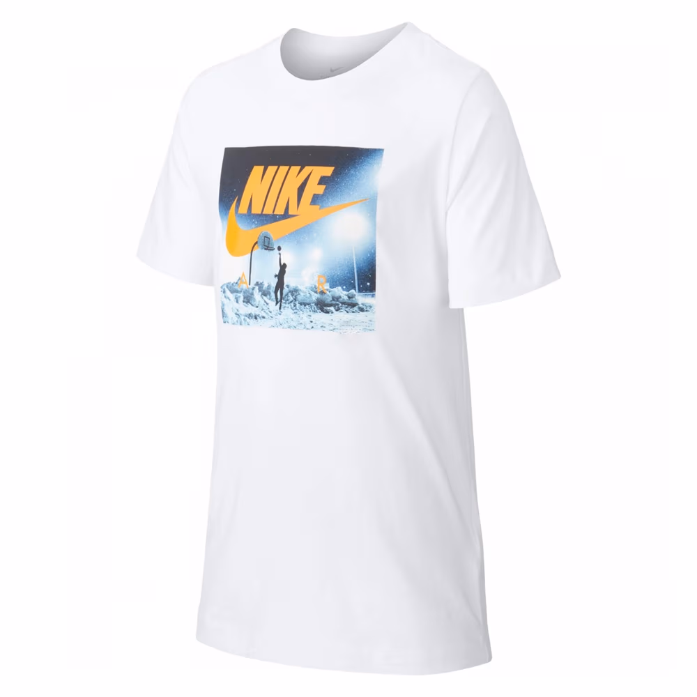 Футболка Nike B NSW TEE AIR HOOP SNOW