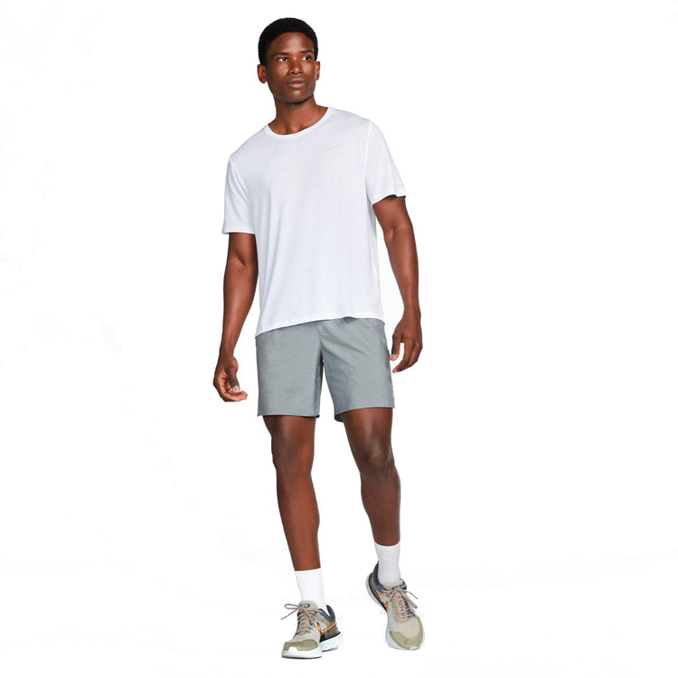 Футболка мужская Nike M NK DF MILER TOP SS 2XL Белый photo 3