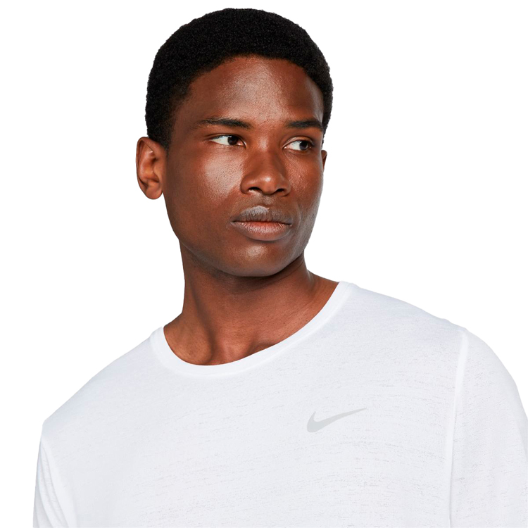 Футболка мужская Nike M NK DF MILER TOP SS 2XL Белый photo 4