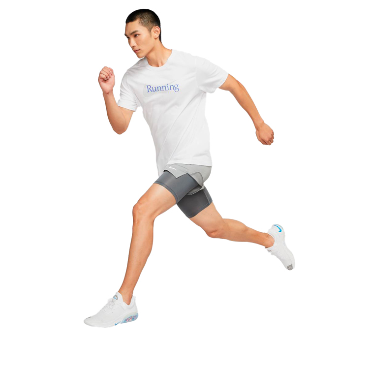 Футболка мужская Nike U NK DRY TEE HBR S Белый photo 3