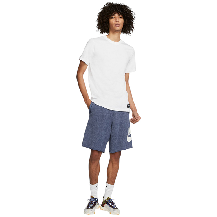 Tricou bărbătesc Nike M NSW SS CREW NBY XXL Alb photo 5