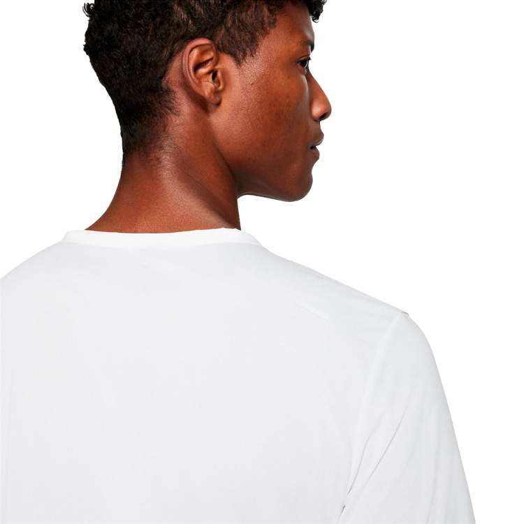 Tricou bărbătesc Nike M NK DF RISE 365 SS L Alb photo 5
