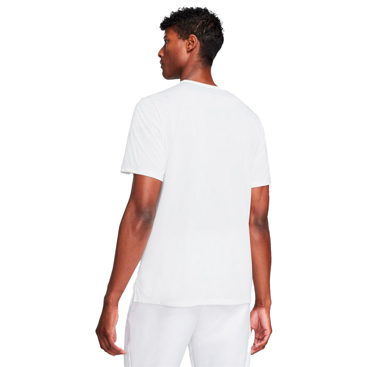Tricou bărbătesc Nike M NK DF RISE 365 SS L Alb photo 6