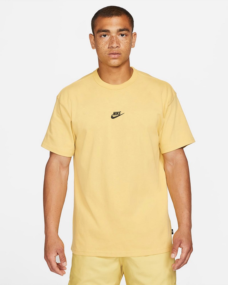 Tricou bărbătesc Nike M NSW TEE PREMIUM ESSENTIAL L Galben photo 2